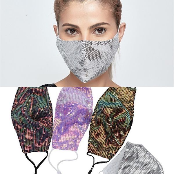 

factoryk469designer face sequins with masks summer fashion sunscreen filter cotton face masks pm2.5 thin breathable colorful mask 4