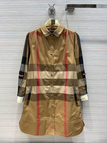 

milan runway dresses 2021 lapel neck long sleeve print designer dress brand same style dress 0109-9, Black