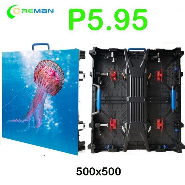 

display p5.95 stage rental led p3.91 p4.81 500x500mm cabinet die cast aluminium screen1