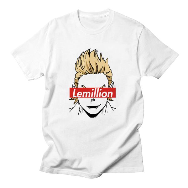 

sport 1000000 lemillion anime t shirt ulzzang women female men femme clothes tshirt funny harajuku summer ulzzang t-shirt streetwear