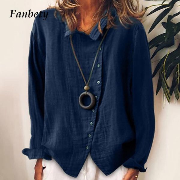 

autumn elegant solid button blouse shirts 2021 women turn-down collar loose shirt casual ladies long sleeve blusa streetwear, White