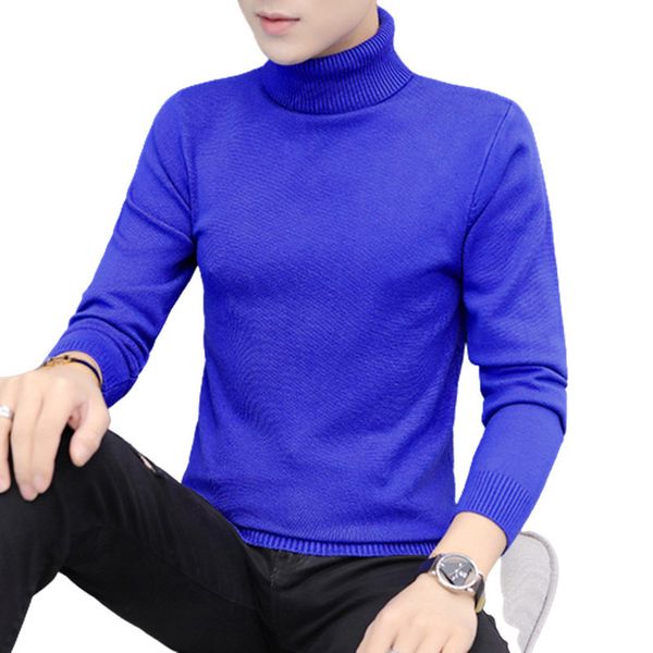 

men turtleneck sweaters fashion slim fit pullovers mens solid knitted turtleneck sweaters casual warm pullover sweater men 201201, White;black