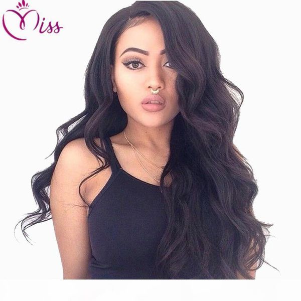 

7a loose wave full lace human hair wigs brazilian hair full lace wigs glueless lace front human hair wig for black women, Black;brown