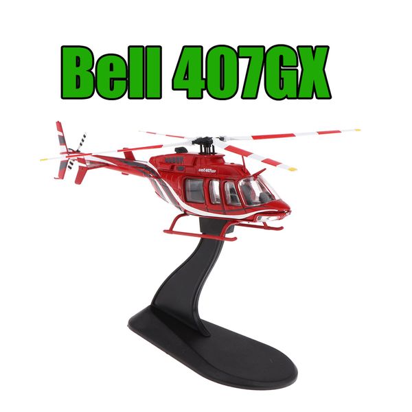 

1:72 bell 407gx истребитель вертолет diecast alloy военные модели