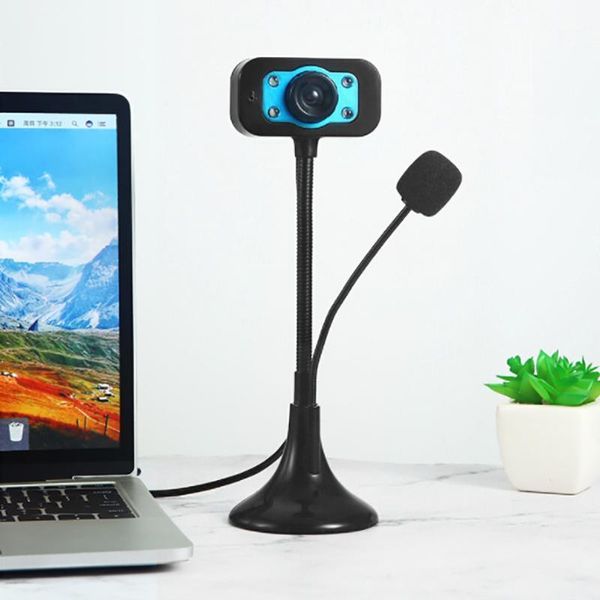

webcams led high-definition webcam, deskor notebook with microphone live broadcast home video usb drive-camera1