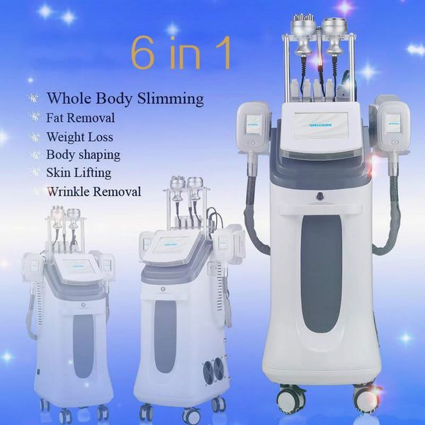 

2020 new model cryo lipolysis weight reduce machine cryotherapy slimming cavitation+rf+40k+lipo laser machine fat ing machine#093