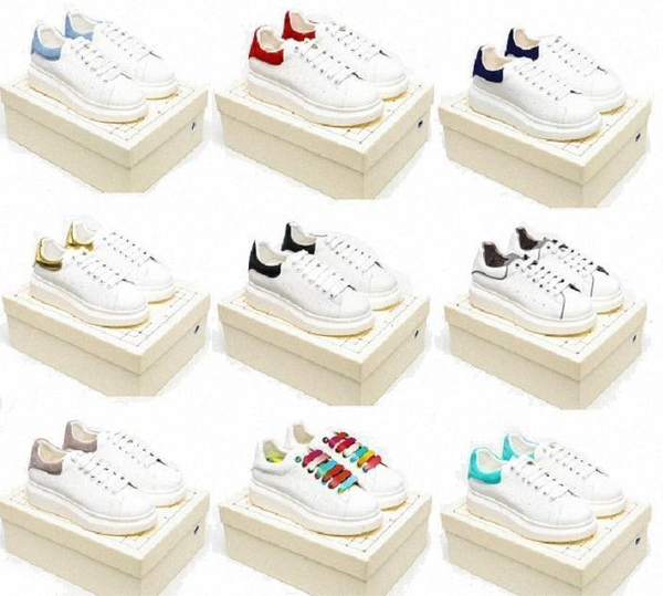 

2021 classic designer colors 2021 oversized sneaker thick espadrille high platform white lace-up man womens shoes suede flat sneak 4e2c#, Black