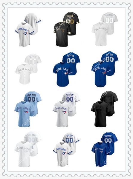 

men women youth toronto blue jays 9 jano 20 fisher 64 lawdog 16 toco #00 player custom jerseys baseball jersey, Black