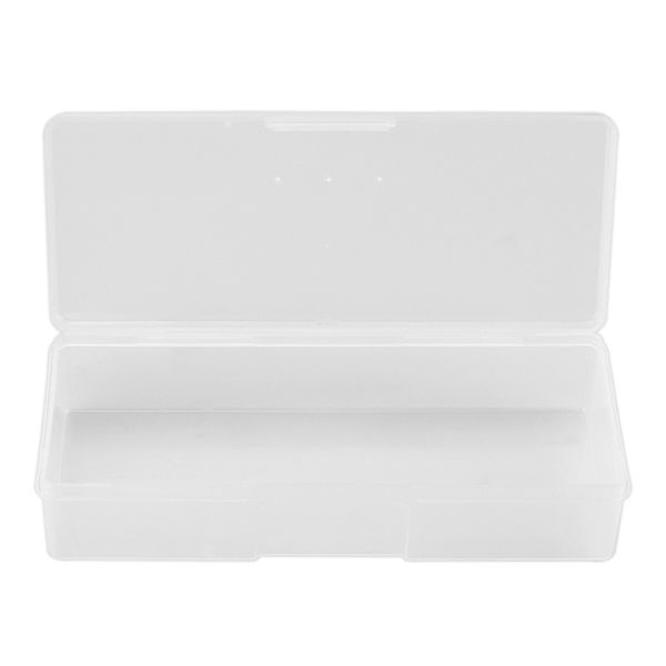 

portable multi-functional plastic storage case rectangle organizer tattoo blade needle storage box makeup brush container w11301