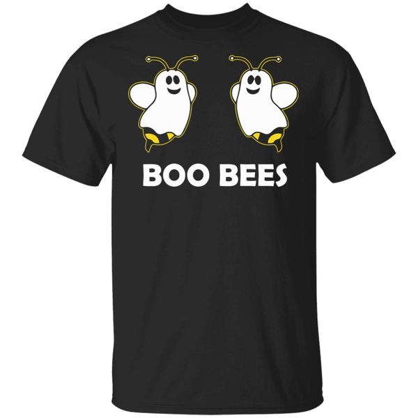 

boo bees ghost spooky cute funny halloween party t-shirt black-navy men-women style round tee shirt sport hooded sweatshirt hoodie