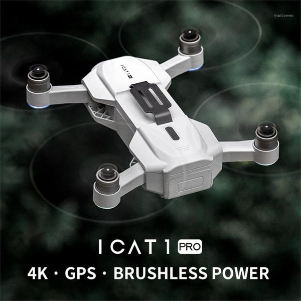 

icat1 pro gps drone wifi fpv 4k hd camera foldable selfie rc quadcopter video rc helicopters remote control electric toys1