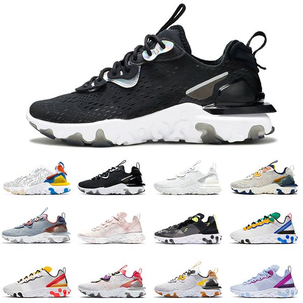 

react designer mens running shoes vision epic react element 55 87 black iridescent olive tour green sail honeycomb womens sneaker trainers