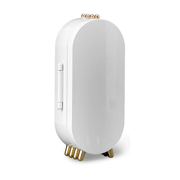 

jewelry pouches, bags plastic large box organizer 4 fan jewel storage case necklace earrings ring mirror display deskholder m7dd, Pink;blue