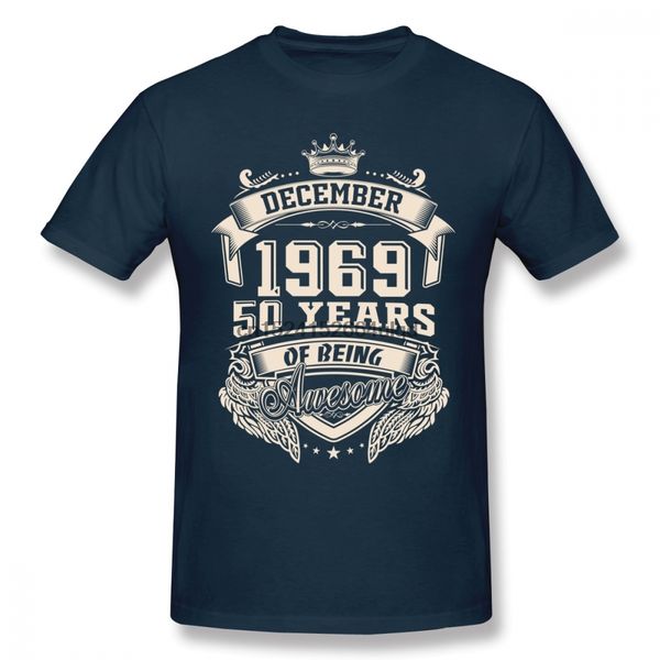 

born in december 1969 50 years of being awesome hipster oversize crewneck short sleeve custom sport sweatshirt hoodie t shirt