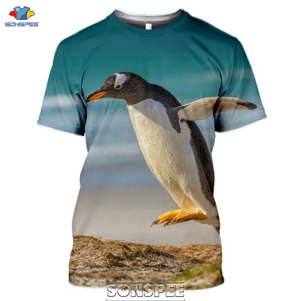 

animal birds penguin print 3d print shirts anime plus size hentai men clothing