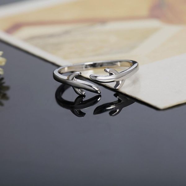 

beautiful noble silver ring open leaf cute noble pretty fashion wedding silver color women lady ring jewelry lr065 h bbyqvw