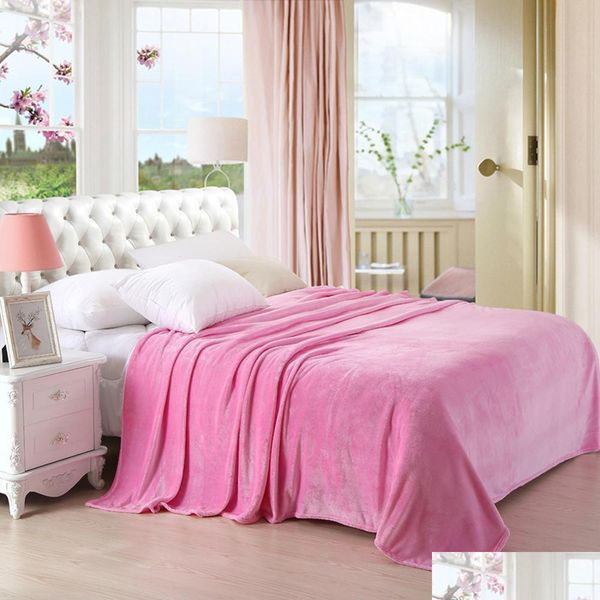 

flannel coral fleece blanket super soft warm light thin flannel blankets portable car travel sofa cover blanke jllscm dhsybaby