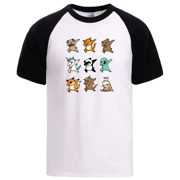 

animal dog tiger print summer short sleeve sell fashion raglan sleeve hip hop tees sport hooded sweatshirt hoodie men t shirt