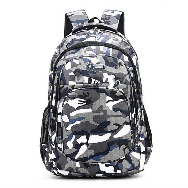 

2 sizes camouflage waterproof school bags for girls boys orthopedic children backpack kids book mochila escolar
