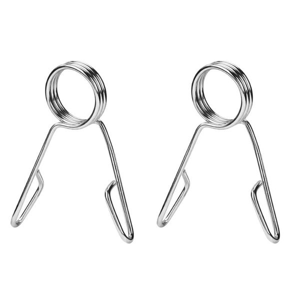 

2 inch barbell bar clamps spring collars weight barbell bar dumbbell clips