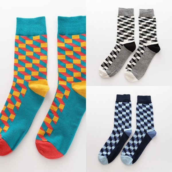 

bri7m fashion br same british cotton plaid matching cotton men's long fashion brand stockings stockings same matching style plaid briti, Black