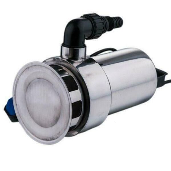 

pump steel 1.5hp stainless water silver submersible clear dirty pool pond drain