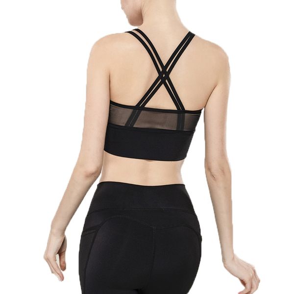 

gym clothing activewear bra women breathable beautiful back yoga, White;black