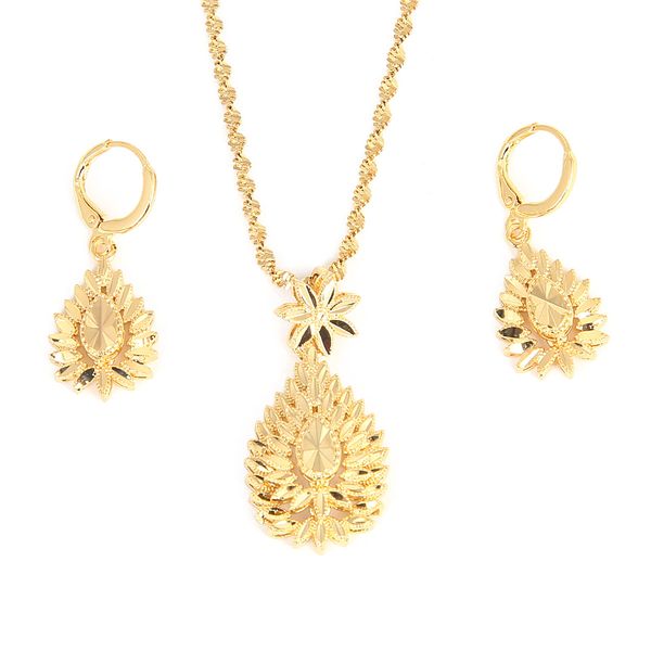 

ethiopian jewelry gold earrings necklace eritrea habesha sudan arab african bridal wedding jewelry sets for women, Silver