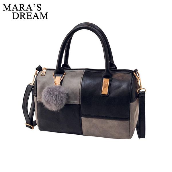

mara's dream pu leather bag for women tote bag sac a main fashion shoulder female andle bags