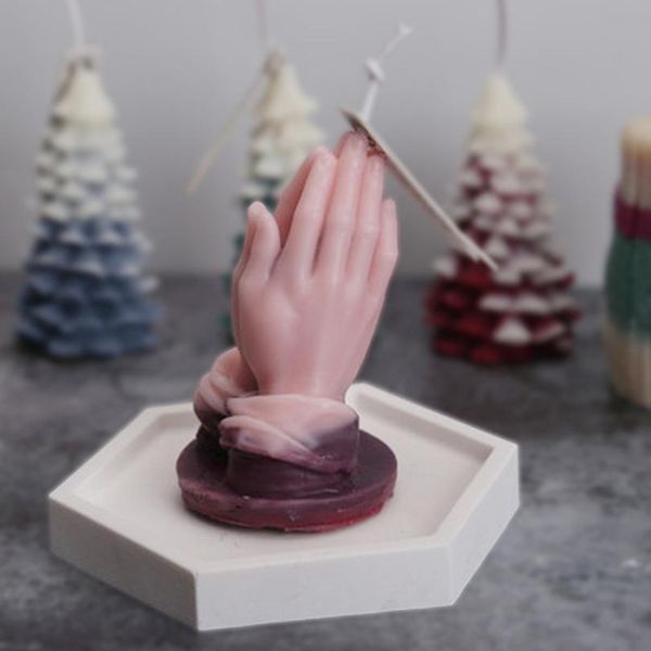 

prayer scented candle making mould sile mold epoxy resin clay plaster craft diy han bbyeom