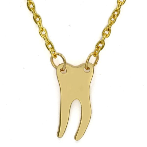 

versatile women's teeth necklace style, jewelry: and simple0rzm, Silver