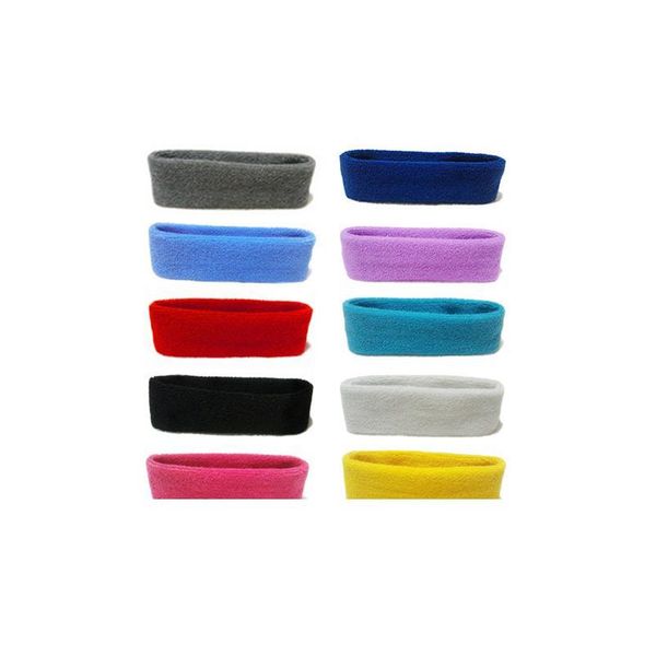 

1pc towel fabric sports yoga headband fitness stretch sweat sweatband hair band headband headwear sports a jllqnu