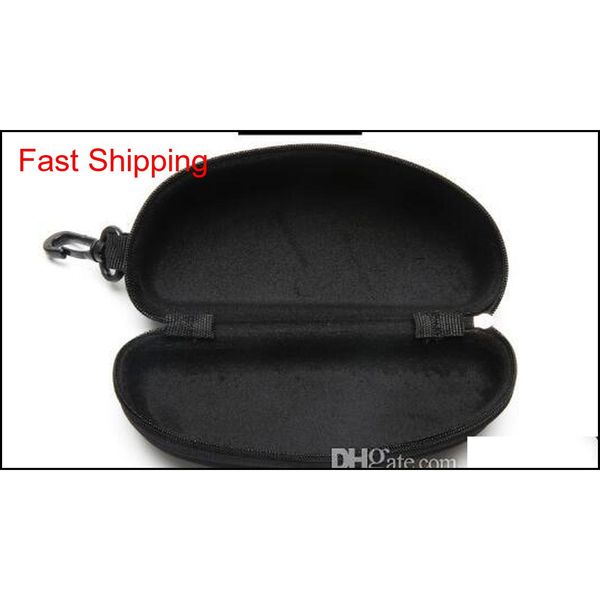

hard case zipper hook sunglasses box compression glasses case black metal plastic sports sun glasses cas qylrjg new_dhbest