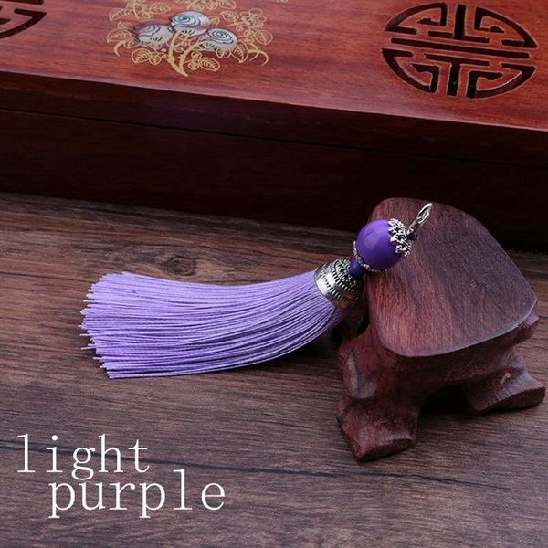 

12pcs lot small lobster clasp tassel silk fringe sewing alloy head decorative tassels for curtains home decoration accessories h wmtukn