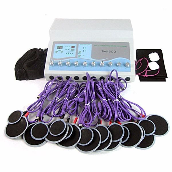 

electric massagers tm-502 body slimming fitness thermionic muscle stimulator russian waves ems electro stimulator1