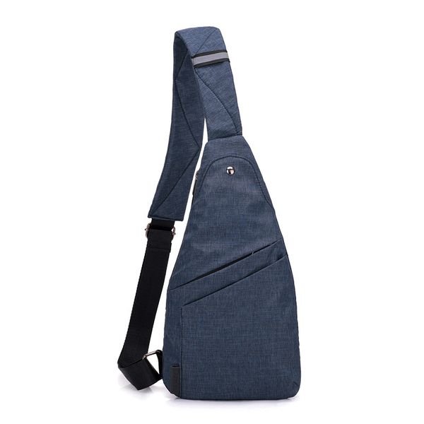 

fashion thin canvas bag anti-theft travel outdoor shoulder chest crossbody messager bag for men