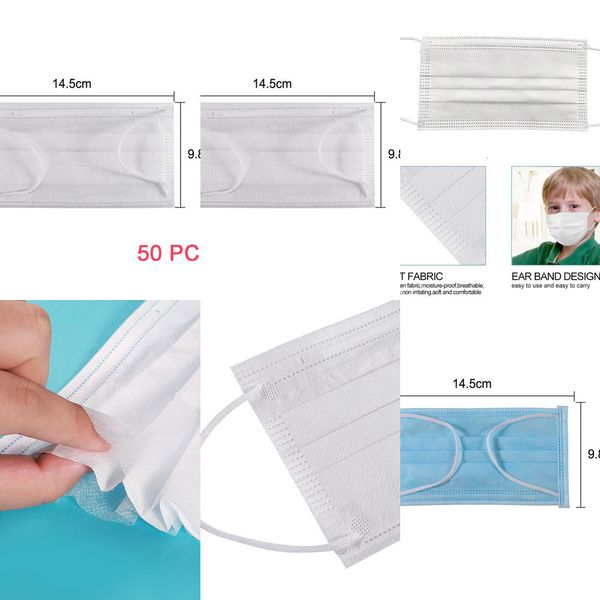 

with shipping earloops fast for mask child blue face masks for girls boys dust proof child mask hqft