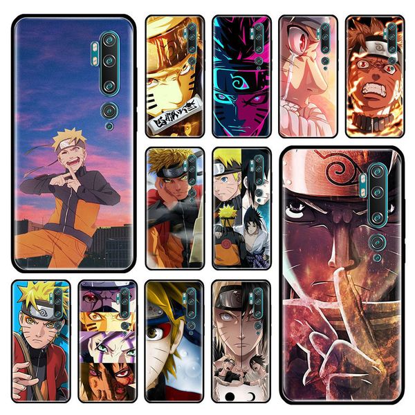 

sharigan kakashi naruto case for xiaomi mi note 10 5g 9 9t cc9 cc9e a3 a2 lite poco x2 f2 m2 pro black tpu cas phone cover