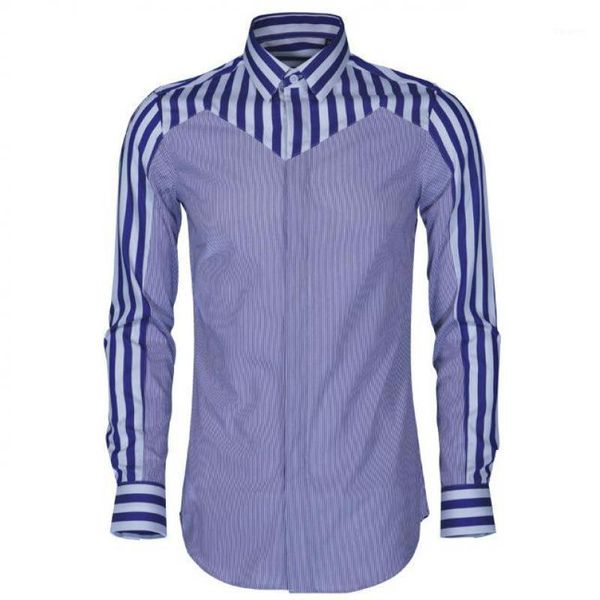 

silk cotton stripe men shirt luxury long sleeve splice dress shirts men plus size 4xl hight quality mens shirts casual slim fit1, White;black