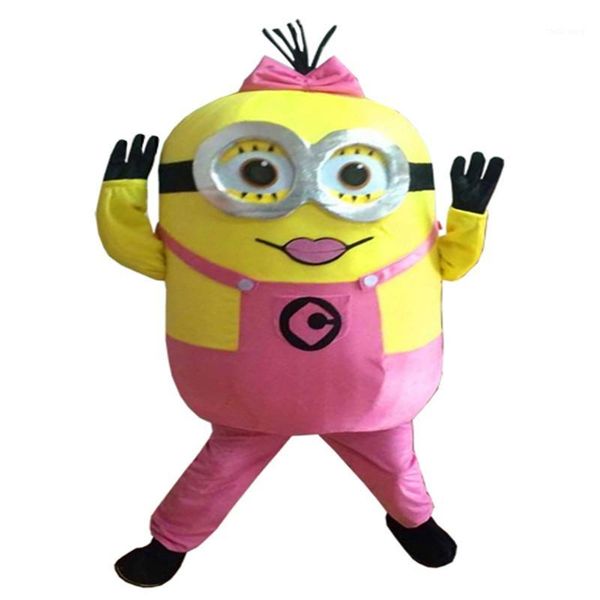 

new arrive mascot costume character costume girls mascot, Red;yellow