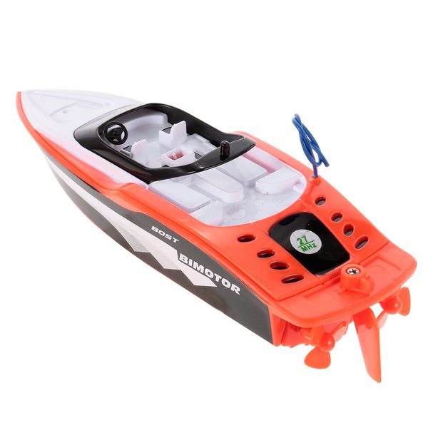 

mini rc boat kids radio-controlled boat speedboat outdoor rc ship summer toy for childrens create toys 3392m