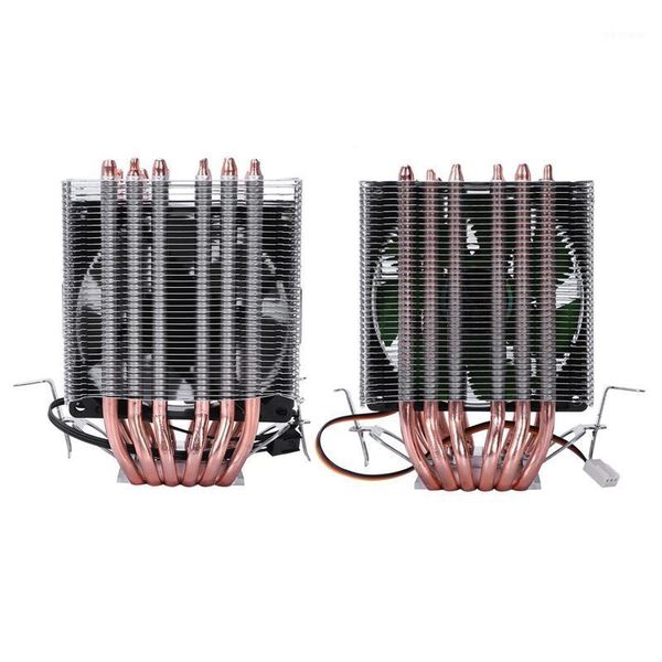 

fans & coolings lanshuo 6 heat pipe 3 wire without light single fan cpu radiator cooler sink for lga 1155/1156/1366 s1