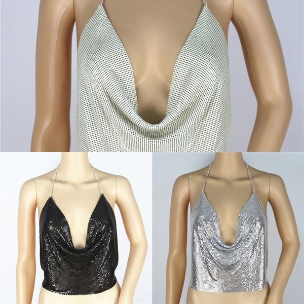 

6tzs women satin silk summer tank blouse crop fashion vest cami camisole top