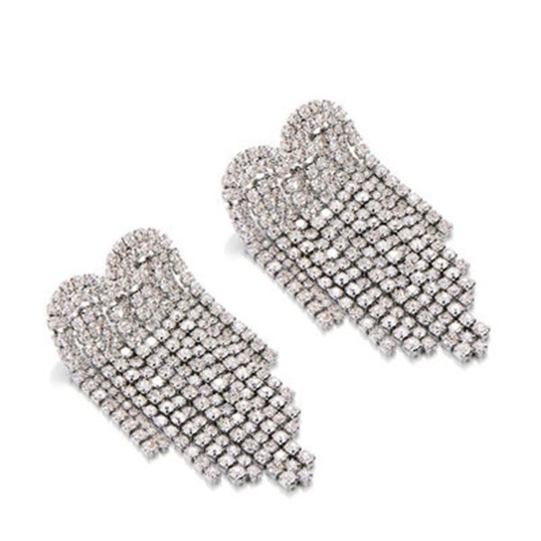 

2020 delicate fashion earrings for ladies ins style personality heart pendant earrings for party tide brand women luxury earrings, Golden