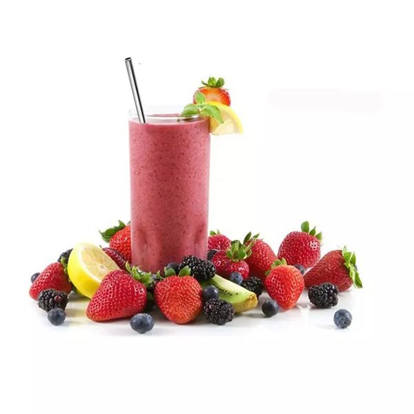 

factory price drinking steel straight durable straw straws stainless metal bar family kitchen