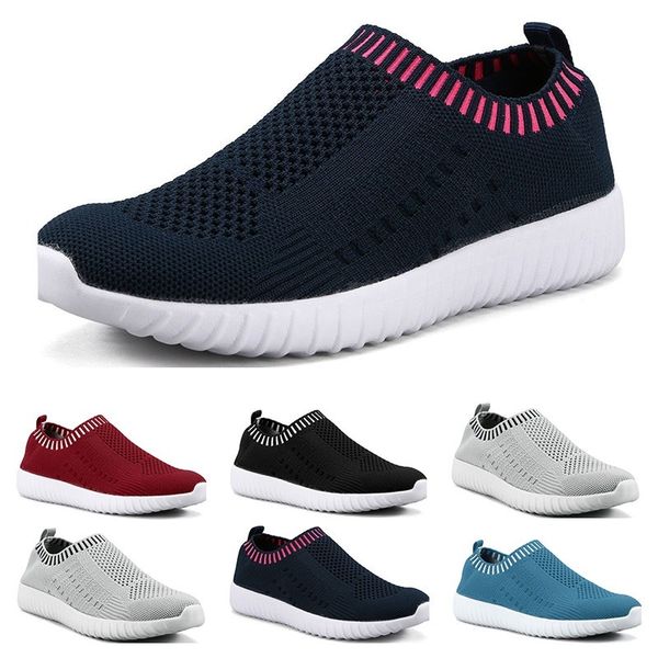 

selling large size women's shoes flying woven sneakers one foot breathable lightweight casual sports shoes running shoes sixteen