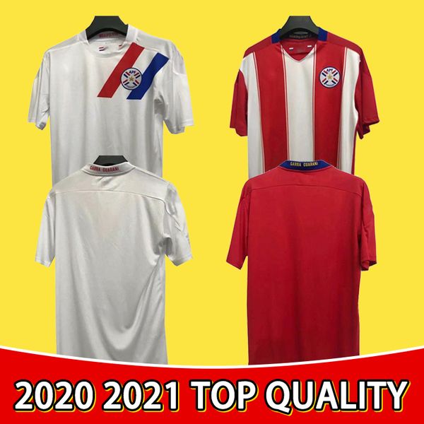 

new 2020 paraguay soccer jerseys 2021 republic of paraguay national team home away football shirt, Black;yellow