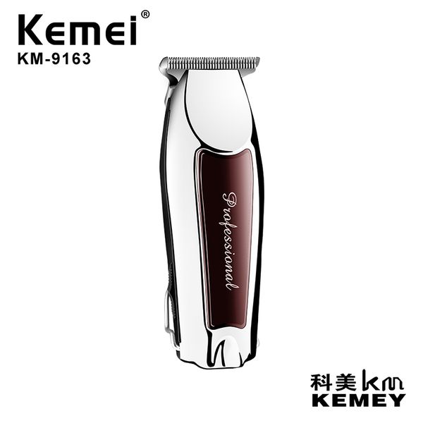 

kemei km-9163 hair trimmer cordless hair cutter rechargable powerful motor barber hair clipper