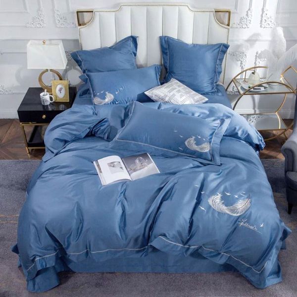 

svetanya 100 cotton bedding set linens king  double size solid color1