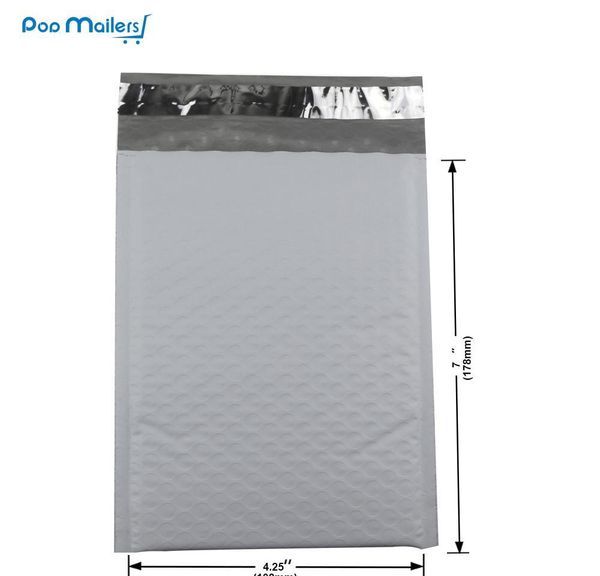 

wholesale- 10 pcs / pack, 120*180mm white usable space poly bubble mailer envelopes padded maili jlljqx loveshop01